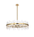 Serena 16 Light Chandelier Satin Gold-Large Chandeliers-Elegant Lighting-Lighting Design Store