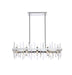 Serena 20 Light Chandelier Chrome-Large Chandeliers-Elegant Lighting-Lighting Design Store