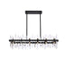 Serena 24 Light Chandelier Black-Linear/Island-Elegant Lighting-Lighting Design Store