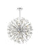 Vera 18 Light Pendant Chrome-Pendants-Elegant Lighting-Lighting Design Store