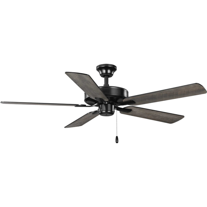 Progress Lighting - P250080-31M - 52" Ceiling Fan - AirPro Builder Fan - Matte Black