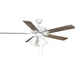 Progress Lighting - P250081-030-WB - 52"Ceiling Fan - Airpro Builder Fan - White