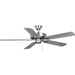 Progress Lighting - P250084-009 - 52"Ceiling Fan - AirPro - Brushed Nickel