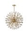 Vera 24 Light Pendant Gold-Large Chandeliers-Elegant Lighting-Lighting Design Store