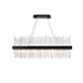 Dallas 20 Light Pendant Black-Linear/Island-Elegant Lighting-Lighting Design Store
