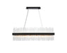 Dallas 24 Light Pendant Black-Linear/Island-Elegant Lighting-Lighting Design Store