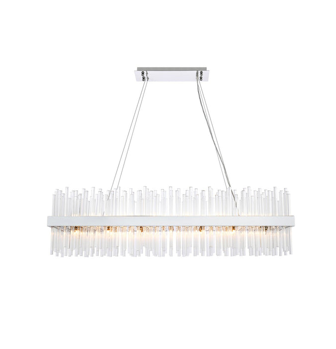Dallas 28 Light Chandelier Chrome-Large Chandeliers-Elegant Lighting-Lighting Design Store