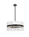 Serephina 14 Light Pendant Black-Mid. Chandeliers-Elegant Lighting-Lighting Design Store