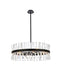 Serephina 16 Light Chandelier Black-Mid. Chandeliers-Elegant Lighting-Lighting Design Store