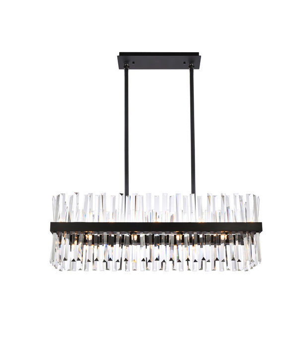 Serephina 20 Light Chandelier Black-Large Chandeliers-Elegant Lighting-Lighting Design Store