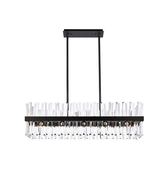 Serephina 24 Light Chandelier Black-Large Chandeliers-Elegant Lighting-Lighting Design Store