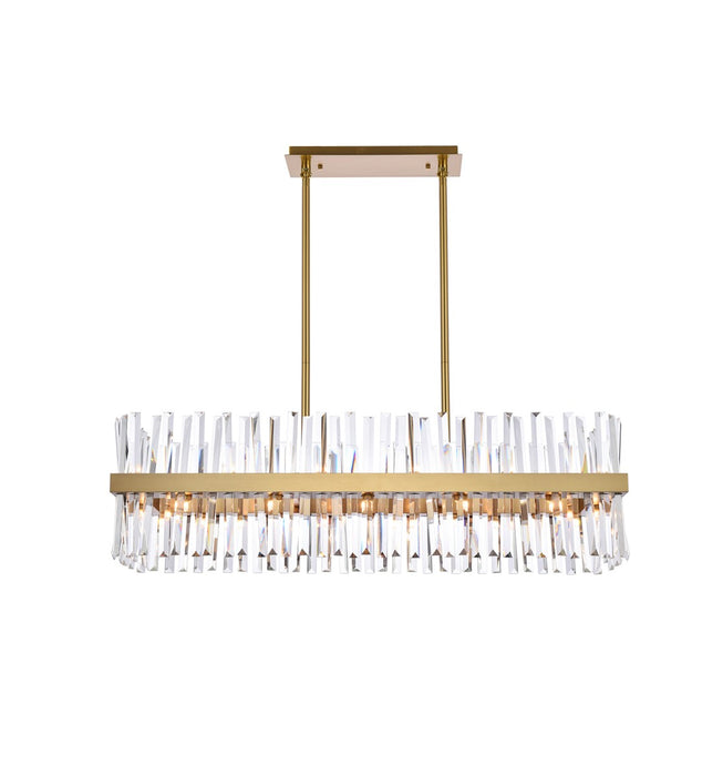 Serephina 24 Light Chandelier Satin Gold-Large Chandeliers-Elegant Lighting-Lighting Design Store