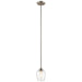 Kichler - 44380NICS - One Light Mini Pendant - Valserrano - Brushed Nickel