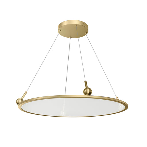 Jovian LED Chandelier Champagne Gold