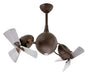 Matthews Fan Company - AQ-TB-WDBW - 38 Inch Ceiling Fan - Acqua - Textured Bronze