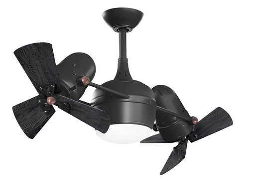 Matthews Fan Company - DGLK-BK-WDBK - 41 Inch Ceiling Fan - Dagny - Matte Black