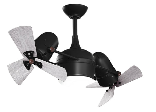 Matthews Fan Company - DGLK-BK-WDBW - 41 Inch Ceiling Fan - Dagny - Matte Black