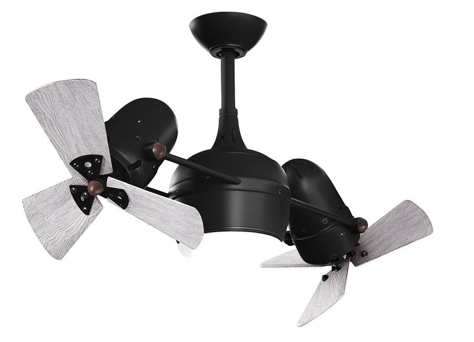 Matthews Fan Company - DGLK-BK-WDBW - 41 Inch Ceiling Fan - Dagny - Matte Black