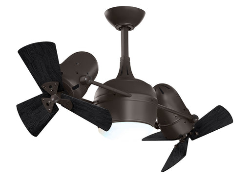Matthews Fan Company - DGLK-TB-WDBK - 41 Inch Ceiling Fan - Dagny - Textured Bronze