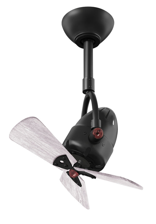 Matthews Fan Company - DI-BK-WDBW - 16 Inch Ceiling Fan - Diane - Matte Black