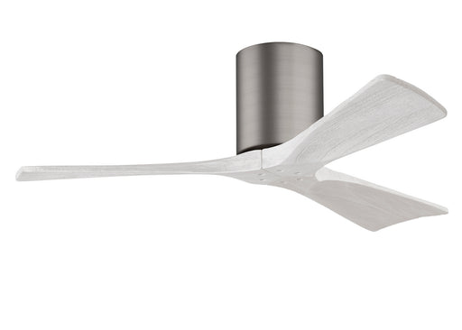 Matthews Fan Company - IR3H-BP-MWH-42 - 42 Inch Ceiling Fan - Irene-3H - Brushed Pewter