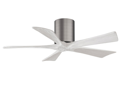 Matthews Fan Company - IR5H-BP-MWH-42 - 42 Inch Ceiling Fan - Irene-5H - Brushed Pewter