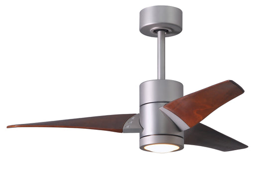 Matthews Fan Company - SJ-BN-WN-42 - 42 Inch Ceiling Fan - Super Janet - Brushed Nickel