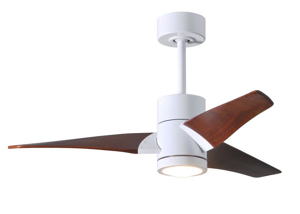 Matthews Fan Company - SJ-WH-WN-42 - 42 Inch Ceiling Fan - Super Janet - Gloss White