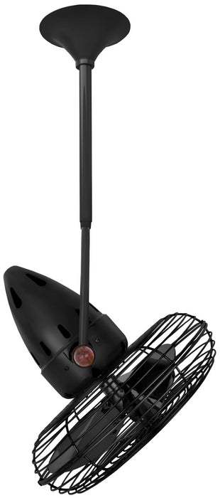 Matthews Fan Company - JD-BK-MTL - 16 Inch Ceiling Fan - Jarold Direcional - Matte Black