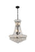 Primo 14 Light Chandelier Black-Mid. Chandeliers-Elegant Lighting-Lighting Design Store