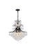 Toureg 11 Light Chandelier Black-Mid. Chandeliers-Elegant Lighting-Lighting Design Store