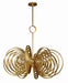 Studio M - SM23638CRGL - LED Pendant - Frequency - Gold Leaf