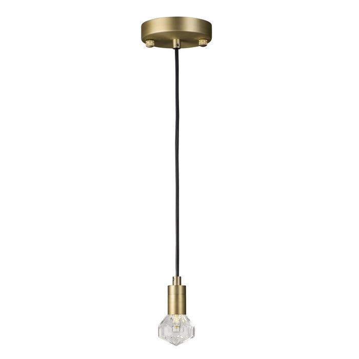 Studio M - SM23771BCSBR - LED Pendant - Norma Jeane - Satin Brass