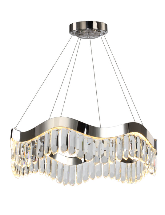 Studio M - SM23838BCPN - LED Pendant - Rolland - Polished Nickel