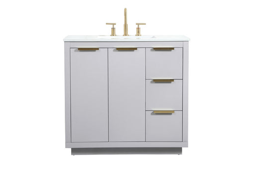 Blake Vanity Sink Set Grey