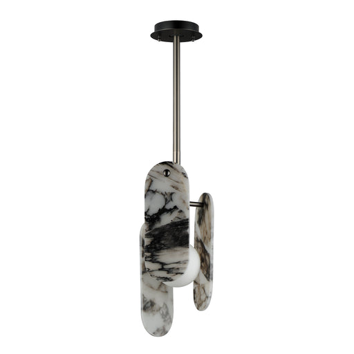Megalith - Stone LED Pendant Gunmetal