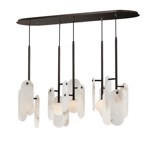 Megalith - Stone LED Pendant Brushed Bronze