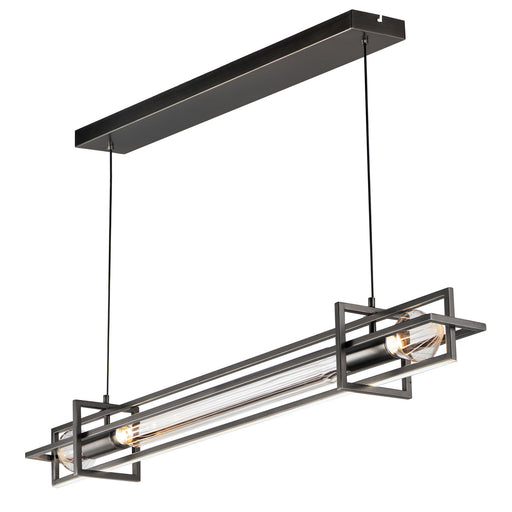 Zeppelin LED Pendant Gunmetal