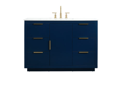 Blake Vanity Sink Set Blue