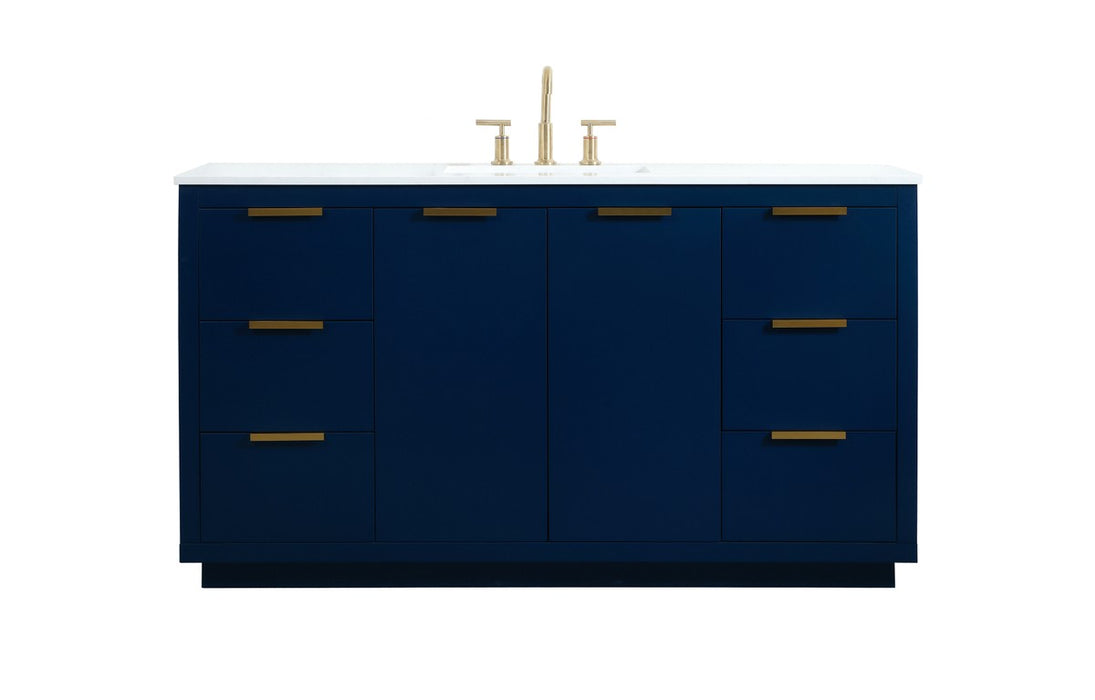 Elegant Lighting - VF19460BL - Vanity Sink Set - Blake - Blue