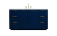 Elegant Lighting - VF19460BL - Vanity Sink Set - Blake - Blue