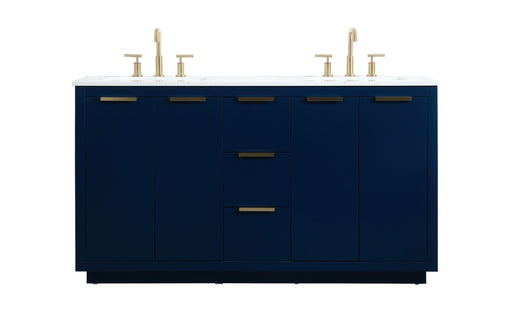 Blake Vanity Sink Set Blue