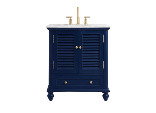 Rhodes Vanity Sink Set Blue