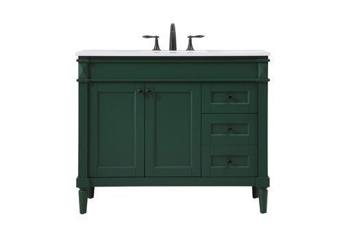 Bennett Single Bathroom Vanity Green