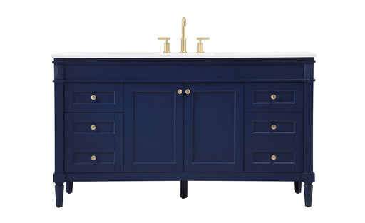Bennett Single Bathroom Vanity Blue