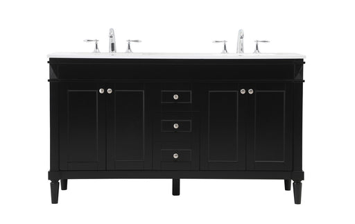 Bennett Double Bathroom Vanity Black