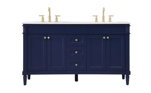 Bennett Double Bathroom Vanity Blue
