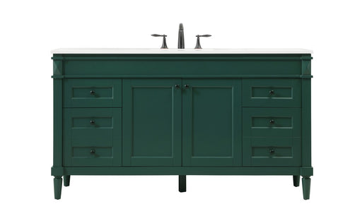 Bennett Double Bathroom Vanity Green