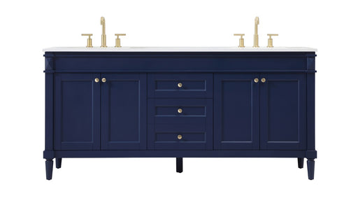 Bennett Double Bathroom Vanity Blue