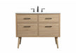 Elegant Lighting - VF41042MW - Single Bathroom Vanity - Boise - Mango Wood